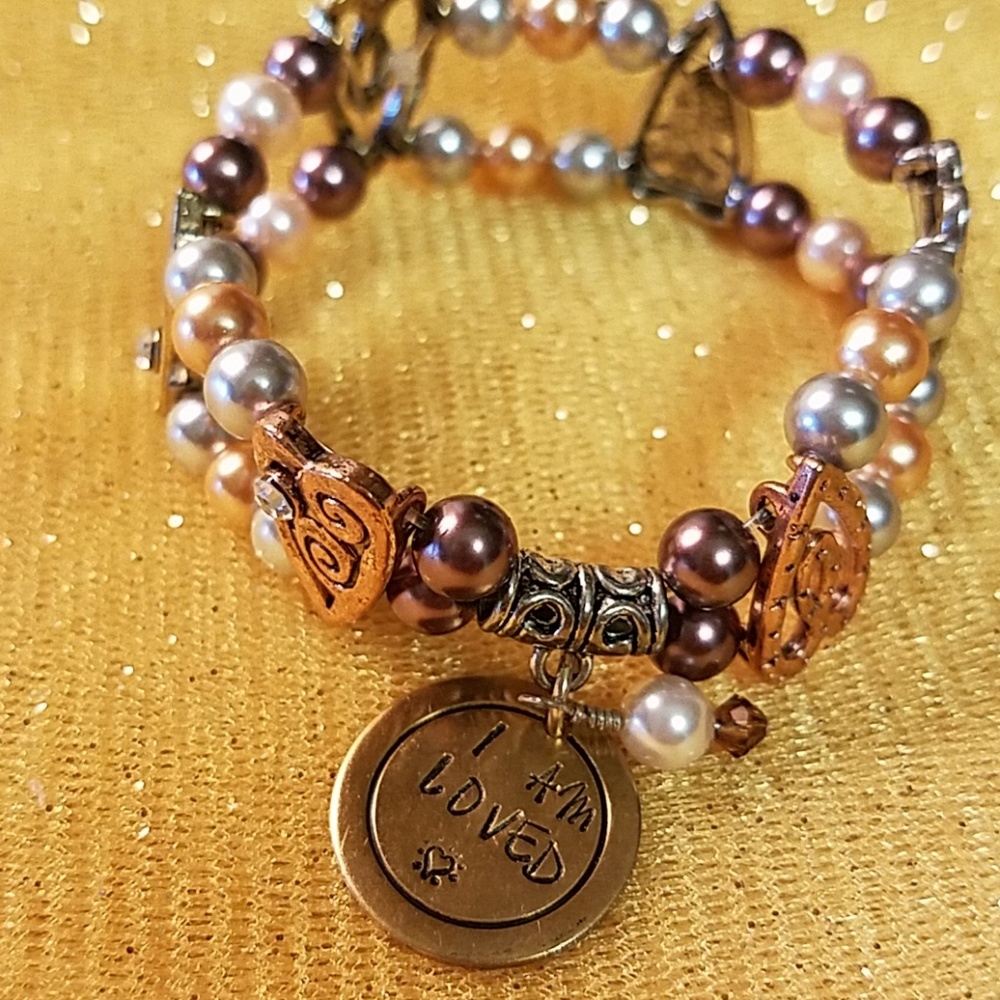 Stretch Heart Bracelet